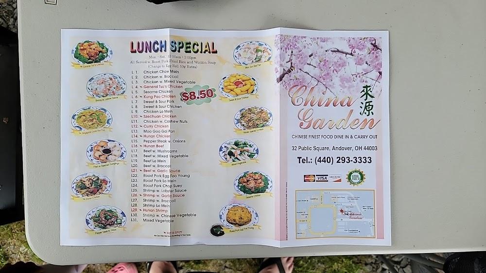 China Garden Menu image 4
